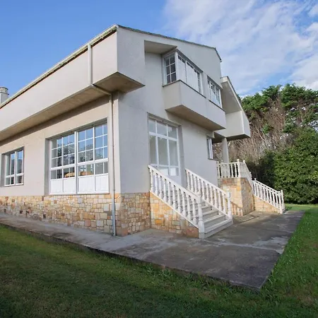Chalet Cerrado De Moledo, Primera Linea De Playa Barreiros